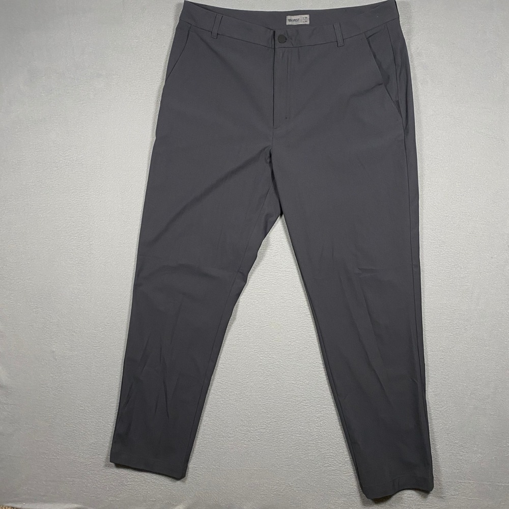 VRST Limitless Slim Fit‎ Chino Pants Mens 38x32 Gray MAX200429 Tapered Trousers